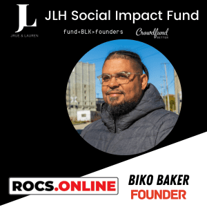 ROCS Software, ROCS Online, Milwaukee, Biko Baker, JLH Fund, JLH Social Impact Fund 2021 Small Business Grantee, Crowdfund Better, FundBlackFounders, black owned business, crowdfunding campaign