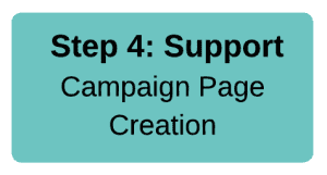 Crowdfund Better Process™, Step 4 Support, crowdfunding campaign page creation, crowdfunding campaign support, crowdfunding campaign coaching, crowdfunding campaign consulting