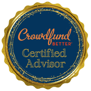 Crowdfund Better Certified Advisor® logo