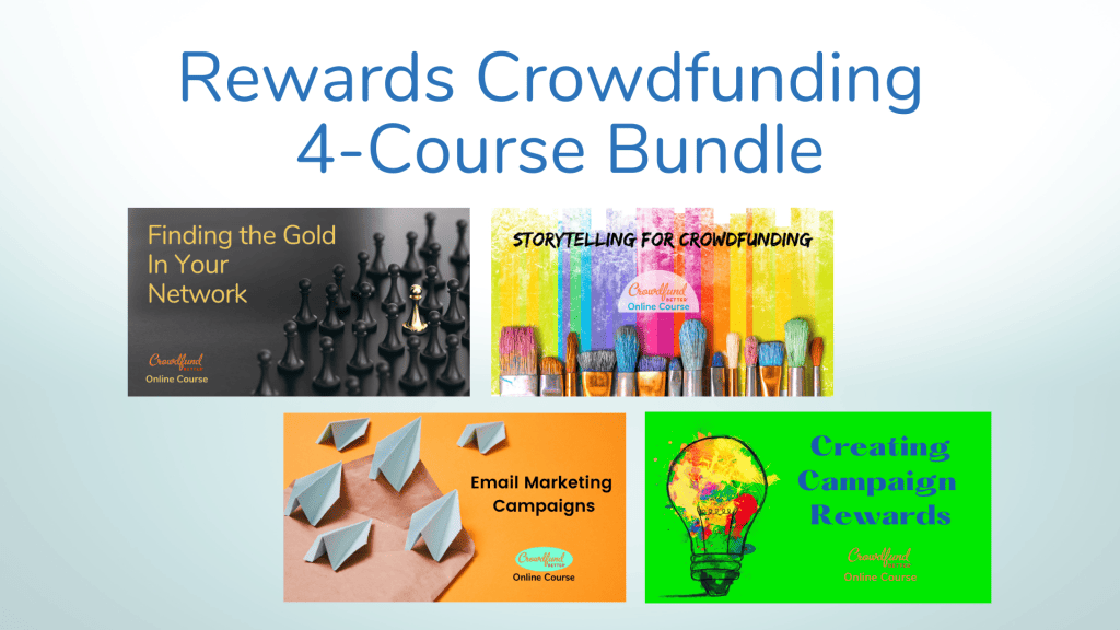 rewards crowdfunding 4 course bundle