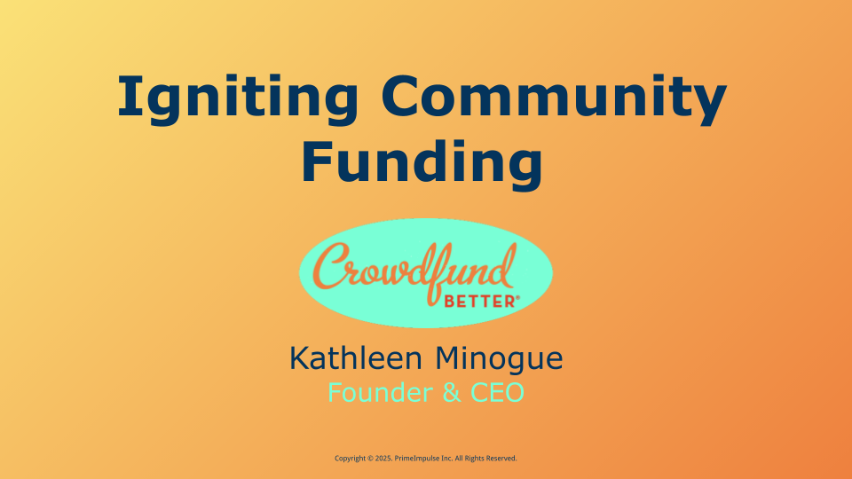 igniting community funding webinar cover slide (7 8 25)
