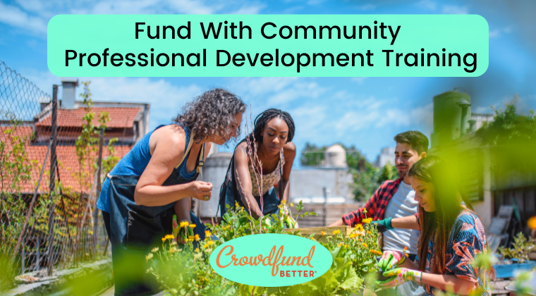 fund with community professional development training cover photo